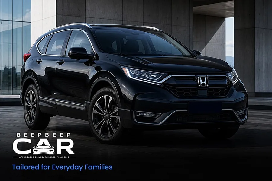 A pre-owned SUV of the kind BeepBeepCar stocks